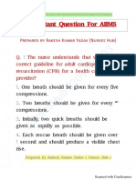 Important Question For AIIMS