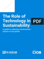 Asset PDF The Role of Technology in Sustainability Bluebeam CIOB Ebook