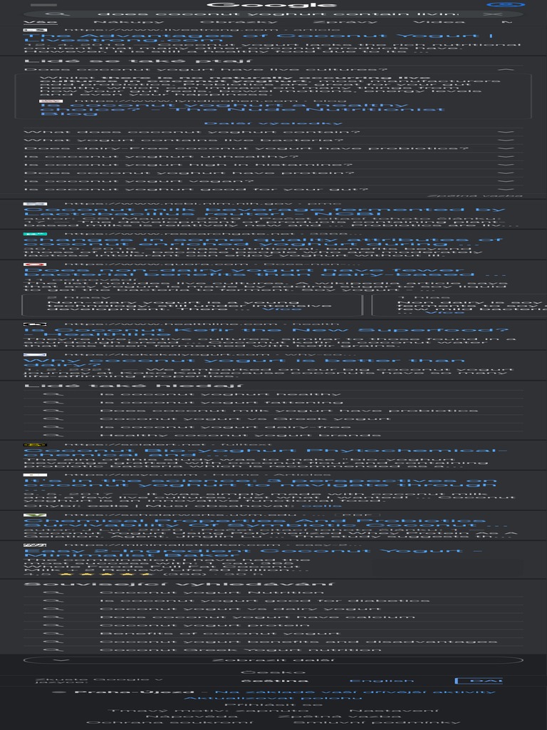 Does Coconut Yoghurt Contain Living Cells Hledat Googlem PDF