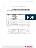 I2C Communication Protocol Specifications