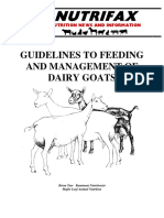 Goat Guidelines