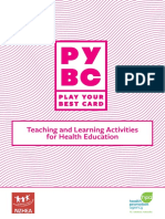 PYBC Teaching and Learning Activities For Health Education