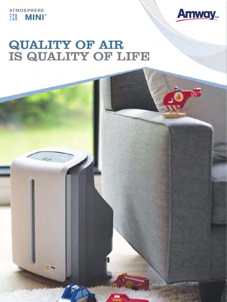 Amway Atmosphere Mini Air Purifier PDF