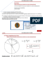 Cours4 - Aperçu Sur Les Missions Satellitaires de Mesure Du Champ Géomagnétique