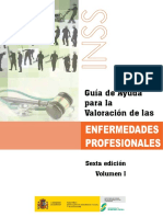 Guia-Ayuda-Valoracion-Enfermedades-profesionales INSS 01.11.2022 (6 Ed) Vol I