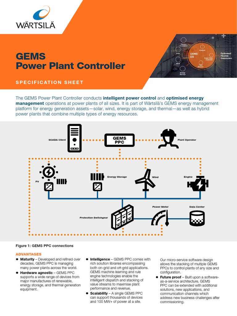 Gems Power Plant Controller | PDF | Scada | Power Station