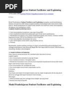 Download Model Pembelajaran Student Facilitator And by Aldo Mengejar Mimpi SN61780036 doc pdf