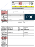 DAILY LESSON LOG - Arts 8-Week 1