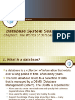 1 - Chapter 1 - The Worlds of Database Systems