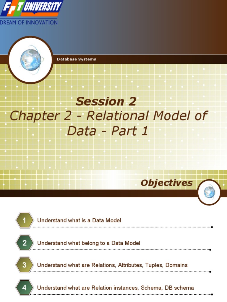 2 - Chapter 2 - Relational Model of Data - P1 | PDF | Relational Model ...