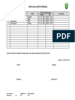 Form Rencana Audit Internal CP1