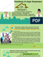 Kontekstual Pemikiran KHD Dalam Budaya Gotong Royon