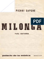 Milonga I Jose Pierri Sapere