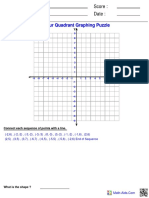 Graphing Four Ordered Puzzle