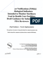 510k Guidance For Indicators Used For Sterilizations