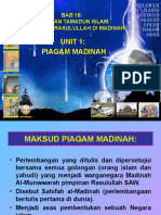 Pel. 18 Unit 1 Piagam Madinah