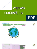 Biodiversity and Conservation