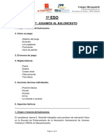 1º Eso. Tema 7 - Jugamos Al Baloncesto