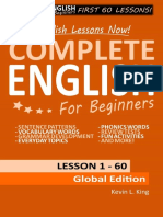 Complete English For Beginners First 60 Lessons Book