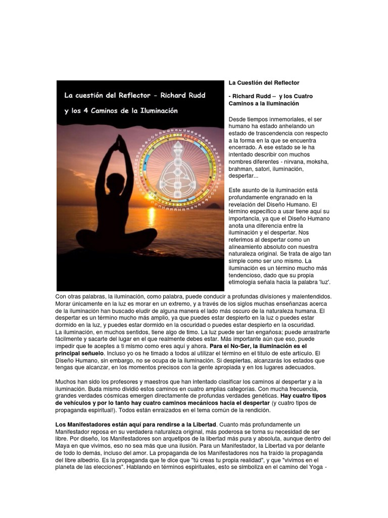 Caminos hacia el Despertar y la Iluminación | PDF | Conciencia | Tantra