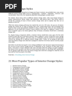 Principles of Interior Design Explained | PDF | Interior Design | Furniture