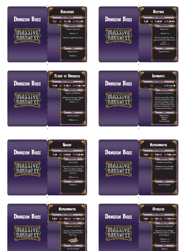 Dungeon Boss Class Progression Guide | PDF | Role Playing Games
