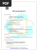 Sp21 Javascripts Set 3: B. ( Pizza','Burger', French Fires')