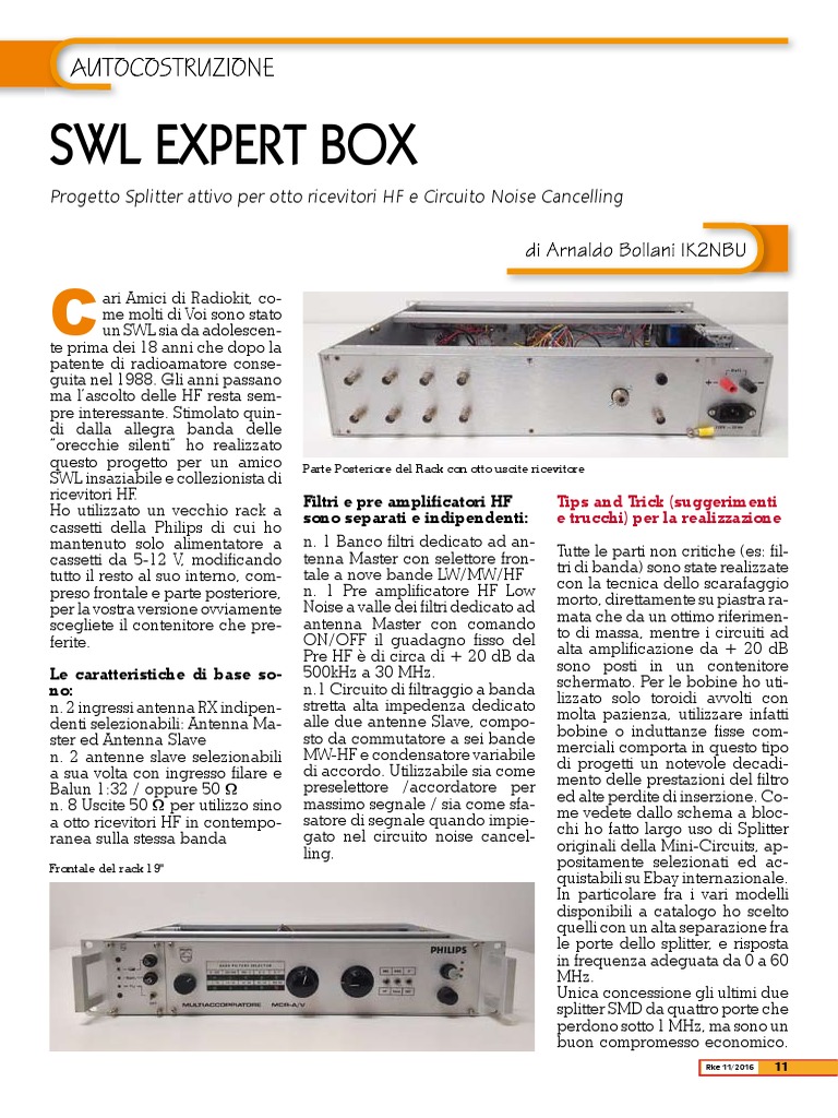 SWL Expert Box | PDF