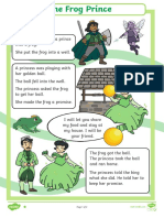 The Frog Prince Differentiated Reading Comprehension Activity