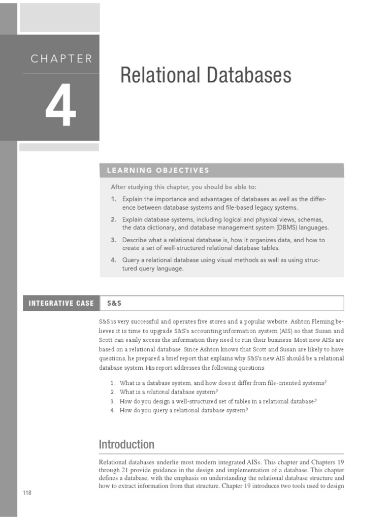 Benefits of Relational Database Systems | PDF | Computers