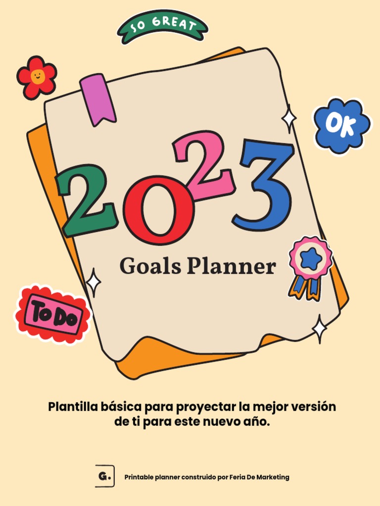 2023Goals Planner PDF
