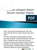 Tahapan Tahapan Dalam Desain Gambar Digtal Pertemuan 5