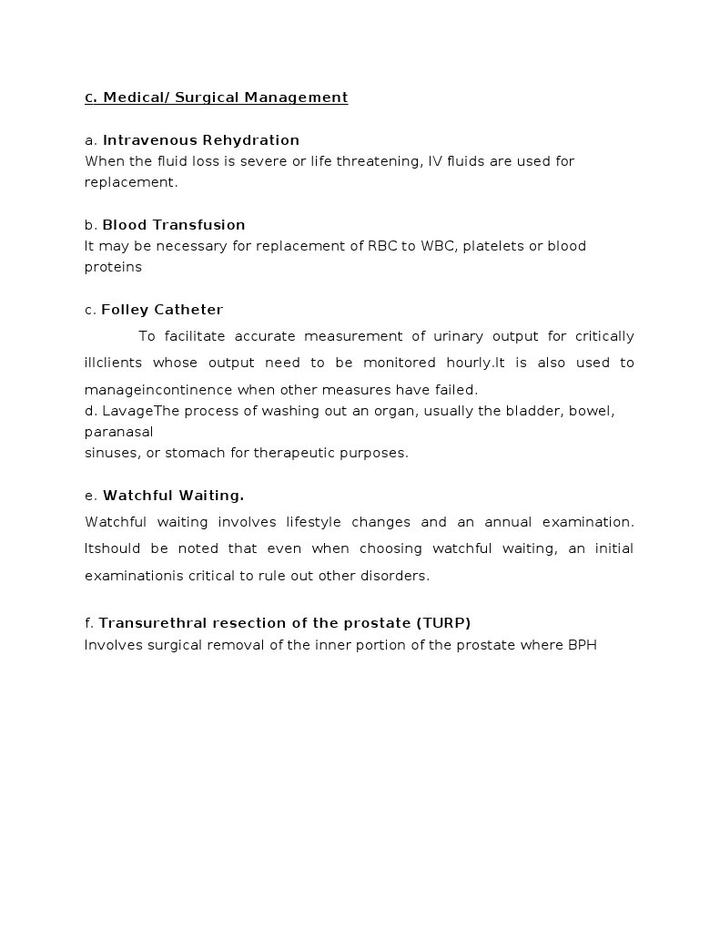 Medical and Surgical Management Techniques | PDF