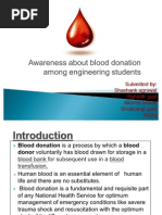 Download Blood Donation Ppt by Shashank Agrawal SN61783079 doc pdf