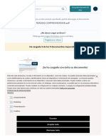 Tiger 6 Unit 2 Reading Comprenhension - PDF: Una Vez Que Cargue Un Documento Aprobado, Podrá Descargar El Documento