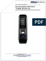 Ibe Door Locking Device User Manual 1.0