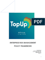 Top Up Africa Enterprise Risk Management Framework