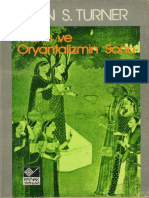 Bryan S. Turner - Marks ve Oryantalizmin Sonu (Kaynak) - - 83я8Ц2