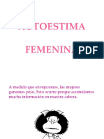 Autoestima femenina culta