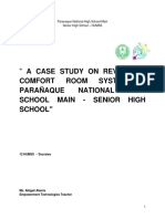 12 - Socrates - A Case Study On Revamping Comfort Room System in Parañaque National High School Main - Senior High School - Etech