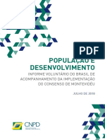Implementação do Consenso de Montevidéu no Brasil 2013-2018