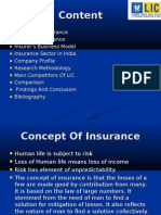 29841154 Competitive Study of LIC vs Private Players in Life Insurance Sector