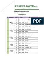 Jadwal Pas Baru