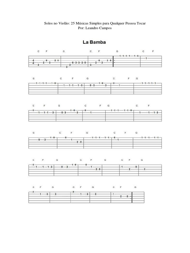 Solos No Violão Site Hobby Violão | PDF | Indústria da música