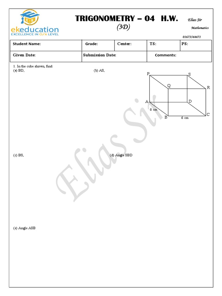 Trigonometry 4 PDF | PDF | Triangle | Area