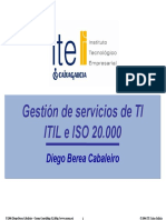 Documentación Gestión Servicios de TI - ITIL e ISO 20000