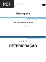 Aula 13 Deterioração
