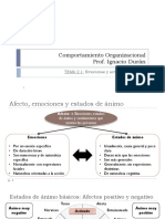 Emociones y actitudes laborales