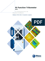 2020 Multi Function Tribometer Brochure Rtec Instruments