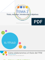 2 Sesión - Título J Resumen J Introducción y Objetivos